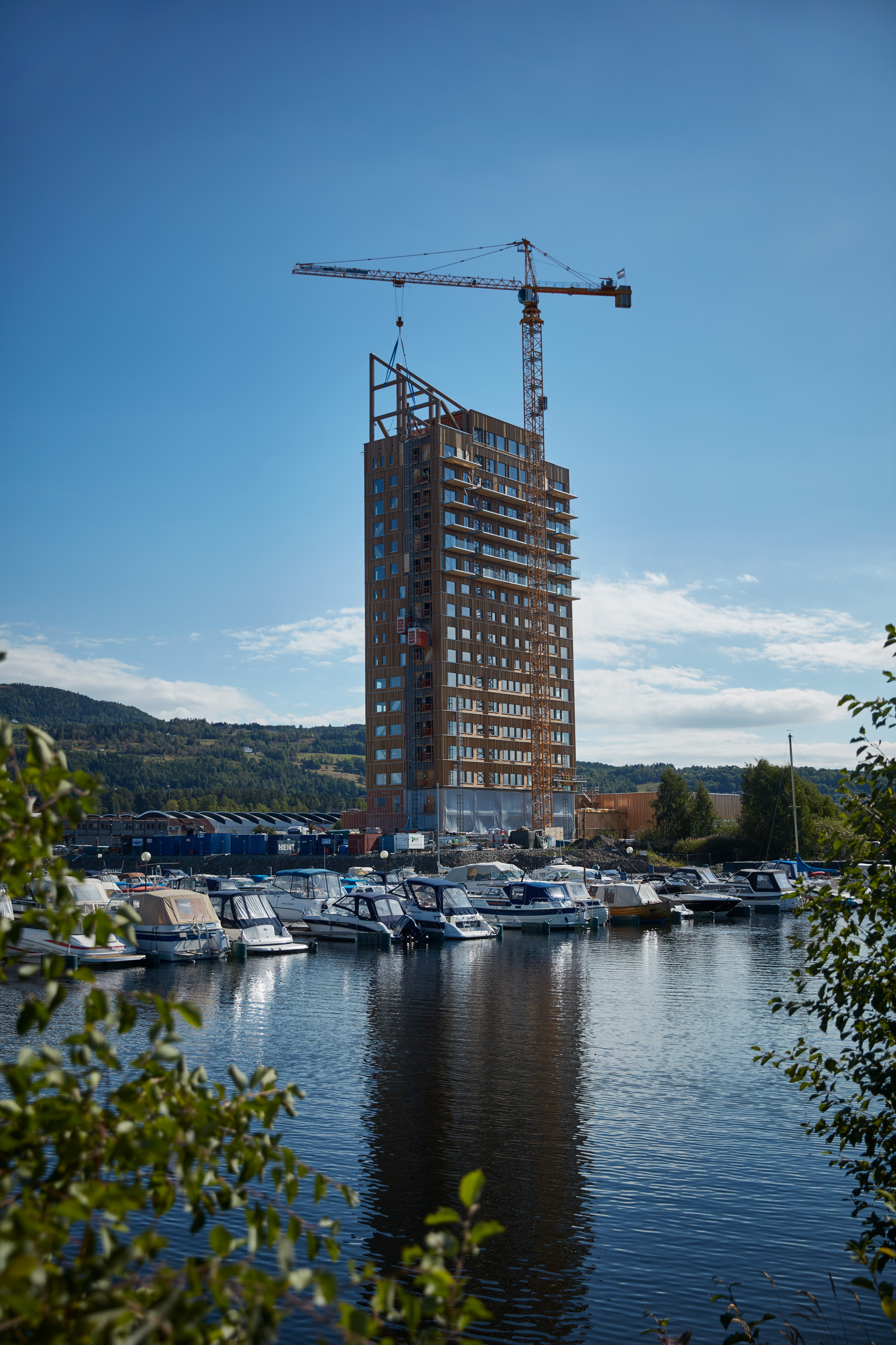 Mjøstårnet is the world's tallest timber building