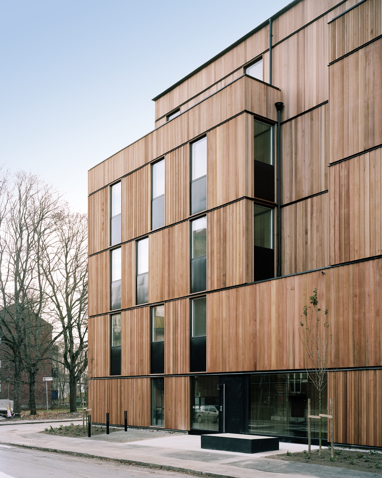 Skagershuset balkong byggmodul AB